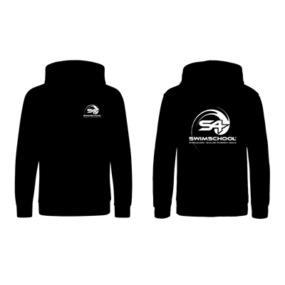 Image of Black S4 Swim School Hoodie